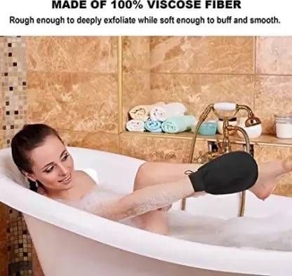 Steep Exfoliating Gloves for Body Cleansing and Scrubbing