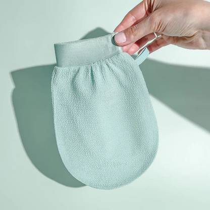 I-BLINK Get Radiant Skin with Korean Style Body Scruber Exfoliating Mit Bath Hand gloves