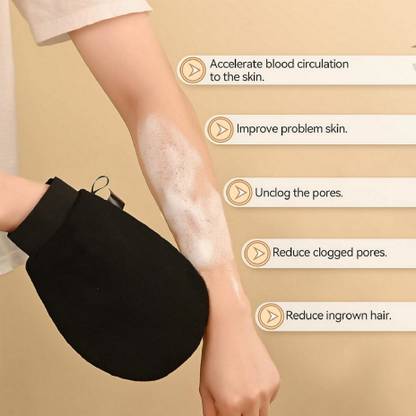 RBGIIT Exfoliating Gloves for Body Cleansing and Scrubbing | Bath Glove B-135