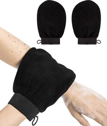 Madcube Exfoliating Gloves for Dead Skin Removal |Bathing sponge body scrubber (2)