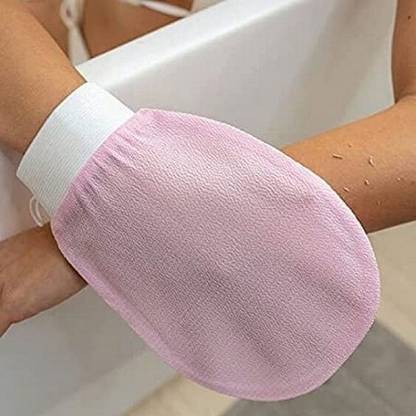 RBGIIT Exfoliating Gloves for Body Cleansing and Scrubbing | Bath Glove B-237