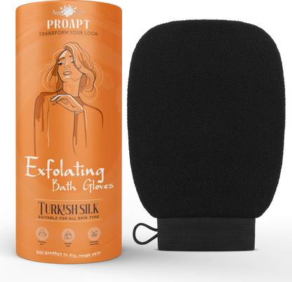 proapt Exfoliating Bath Gloves for Body Dead Skin Removal Scrub Glove For Dead Skin