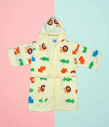 The Little Lookers Lemon Small Bath Robe