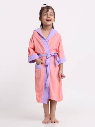 CREEVA Pink & Lilac XXL Bath Robe