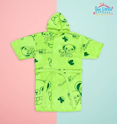 The Little Lookers Green XL Bath Robe