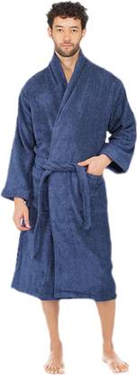 RANGOLI Navy Large Bath Robe