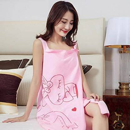 Radha Pink XL Bath Robe