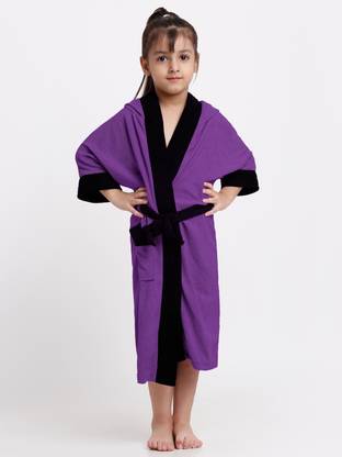 CREEVA Indigo & Black Large Bath Robe