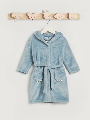 JUNIORS by Babyshop Blue Large Bath Robe