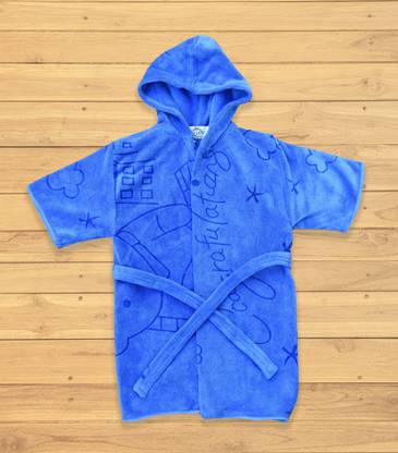 The Little Lookers Blue Medium Bath Robe