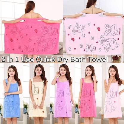 SJK Microfiber 400 GSM Bath Towel