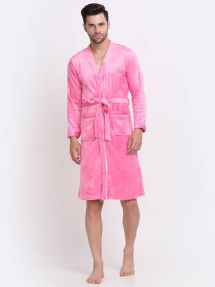 Klotthe Light Pink Medium Bath Robe
