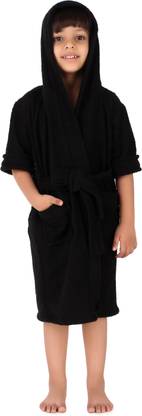 Comfortlooms Black XL Bath Robe