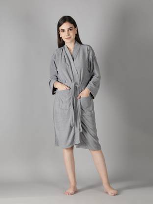 HotGown Full Grey XXL Bath Robe