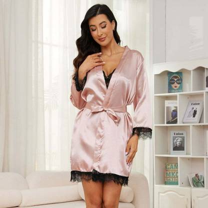 Mixopia Pink Large Bath Robe