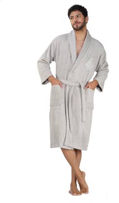 RANGOLI Grey XL Bath Robe