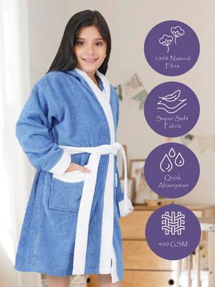 RANGOLI Blue XL Bath Robe