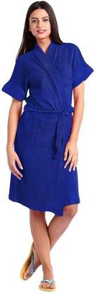 Poorak Royaal Blue XL Bath Robe