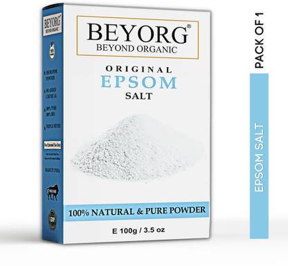 BEYORG Epsom Salt Powder For Skin Brightning & Glowing With 100% Pure & Premium Quality