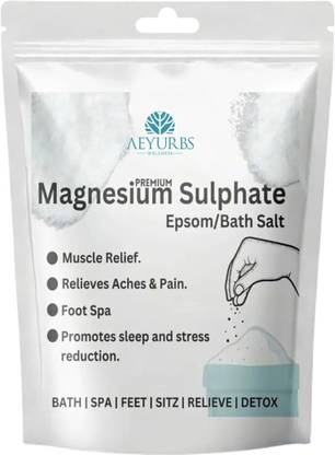 AEYURBS Epsom Salt | For Everyday Natural Skin And Muscle Soothing And Hydration