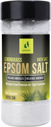 JAINIK Lemongrass Magnesium Sulphate For Relaxation Muscle Relief