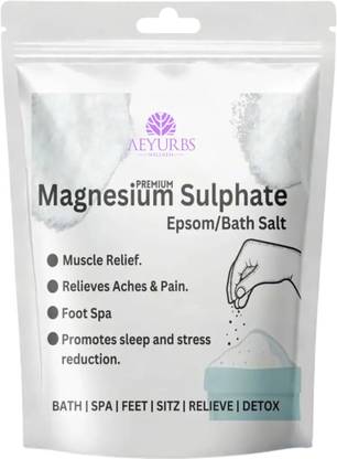 AEYURBS Epsom Salt | For Home-based Muscle Comfort