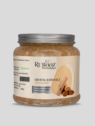 RUBAAZ Crystal Bath Salt Sandalwood