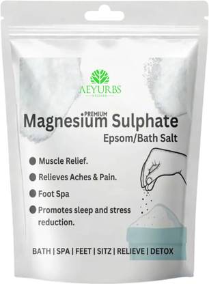 AEYURBS Epsom Salt | For Home Spa Relaxation Therapy