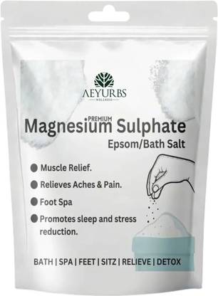 AEYURBS Epsom Salt | For Pure Muscle And Skin Wellness