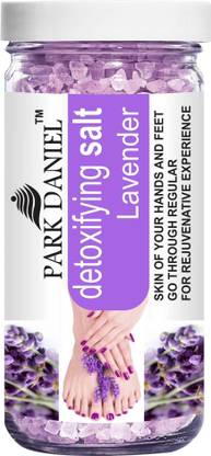 PARK DANIEL Premium Lavender Bath Salt- For Soothing & Relaxation -Pedicure & Manicure Salt (200 Gms)