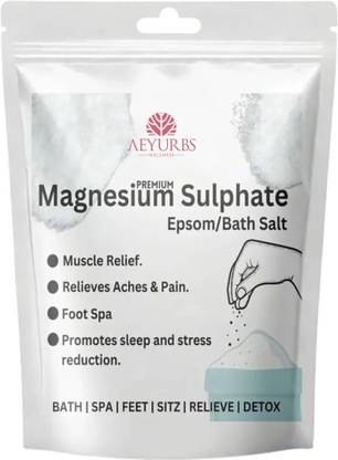 AEYURBS Epsom Salt | For Natural Pain Relief And Recovery