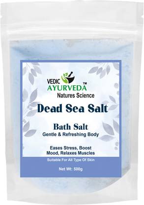 VEDICAYURVEDA Bath Salt Dead Sea Bath Salt & Activating Blend | Aromatherapy Salt
