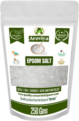 AROVIYA Epsom Bath Salt For Relaxation Muscle Relief Bath & Feet Soak