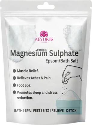 AEYURBS Epsom Salt | For Pure Skin And Muscle Soothing And Vitality Solutions