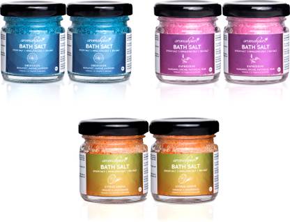 Aromahpure Bath Salt Obsession |Expressive Citrus Grove|Combo For Relaxing & Pain Relief