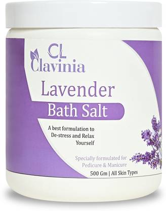 CLAVINIA Lavender Bath Salt 500 gm