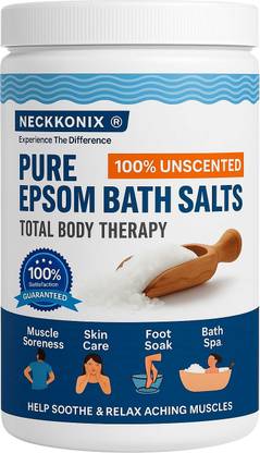 Neckkonix Epsom Bath Salt For Relaxation Muscle Relief Bath & Feet Soak Smart Pack