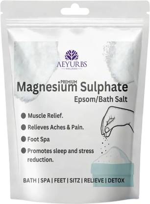 AEYURBS Epsom Salt | Muscle Recovery Bath
