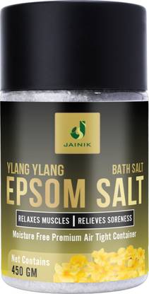 JAINIK Ylang Ylang Magnesium Sulphate With No Artificial Color, Bath Salt, Foot