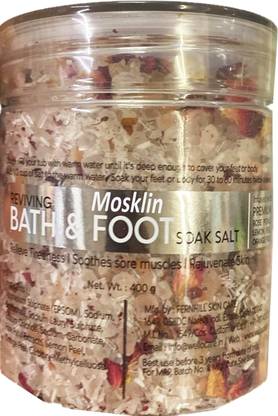 MOSKLIN REVIVING FOOT & BATH SOAK SALT PERFACT MOISTURE & CARES OF FOOT BATH - 400g x 1