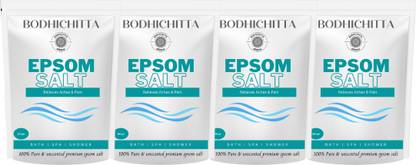 Bodhichitta Epsom Bath Salt For Bathing Body Relaxing and for Spa Pack of 4 x