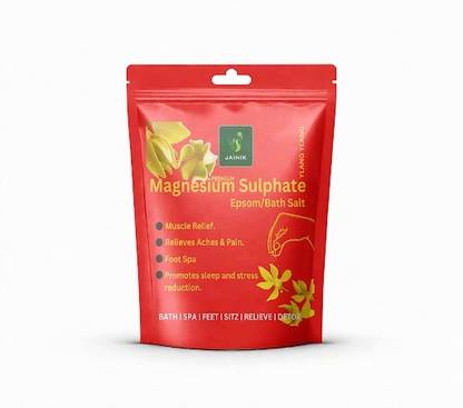 JAINIK Ylang Ylang Bath Salt, Pain Relief, Body Pain, Relaxing Aroma, Moisturized Skin