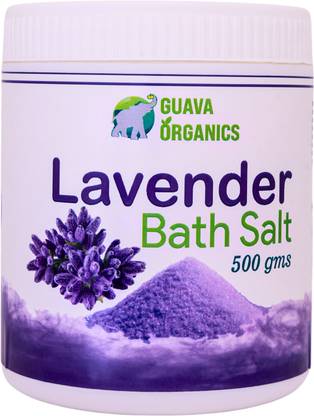 Guava Organics Bath Salt Lavender | Soothing and Relaxing | Enriched with Epsom Salt