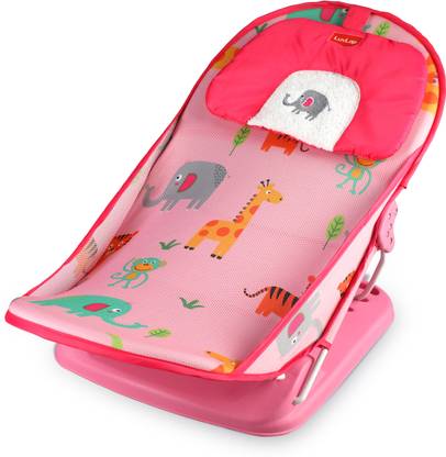 LuvLap Jungle Tales Baby Bather for Baby 0-6 Months, New Born Baby Bath Chair Baby Bath Seat