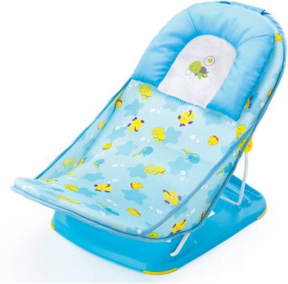 Baby'Pa Baby Bather For Newborn And Infants, Printed Baby Bather Seat Baby Bath Seat