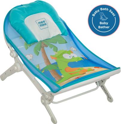 MeeMee Anti Skid Compact & Foldable Bather for 0-36 Months Babies, Toddlers & Infants, Baby Bath Seat