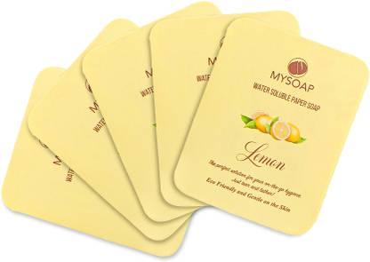 SmartSolve My Soap Water Soluble Paper Soap ( Pack of 5)