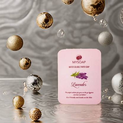 SmartSolve My Soap Water Soluble Paper Soap (Lavender) Pack of 5