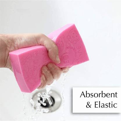 K2J Polyurethane Foam Bath Sponge Painless Scrub Adults Children and Pregnant Women