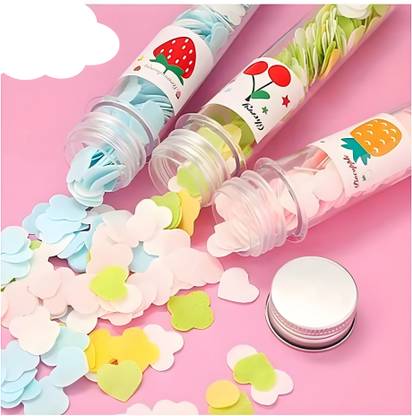 Plusbeauty Paper Soap Clean Soft Hand Wash, Face Wash For Travel Office Home Pack Of 3
